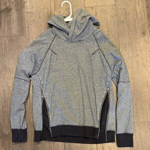 Lululemon Athletica Gray and Black Hoodie